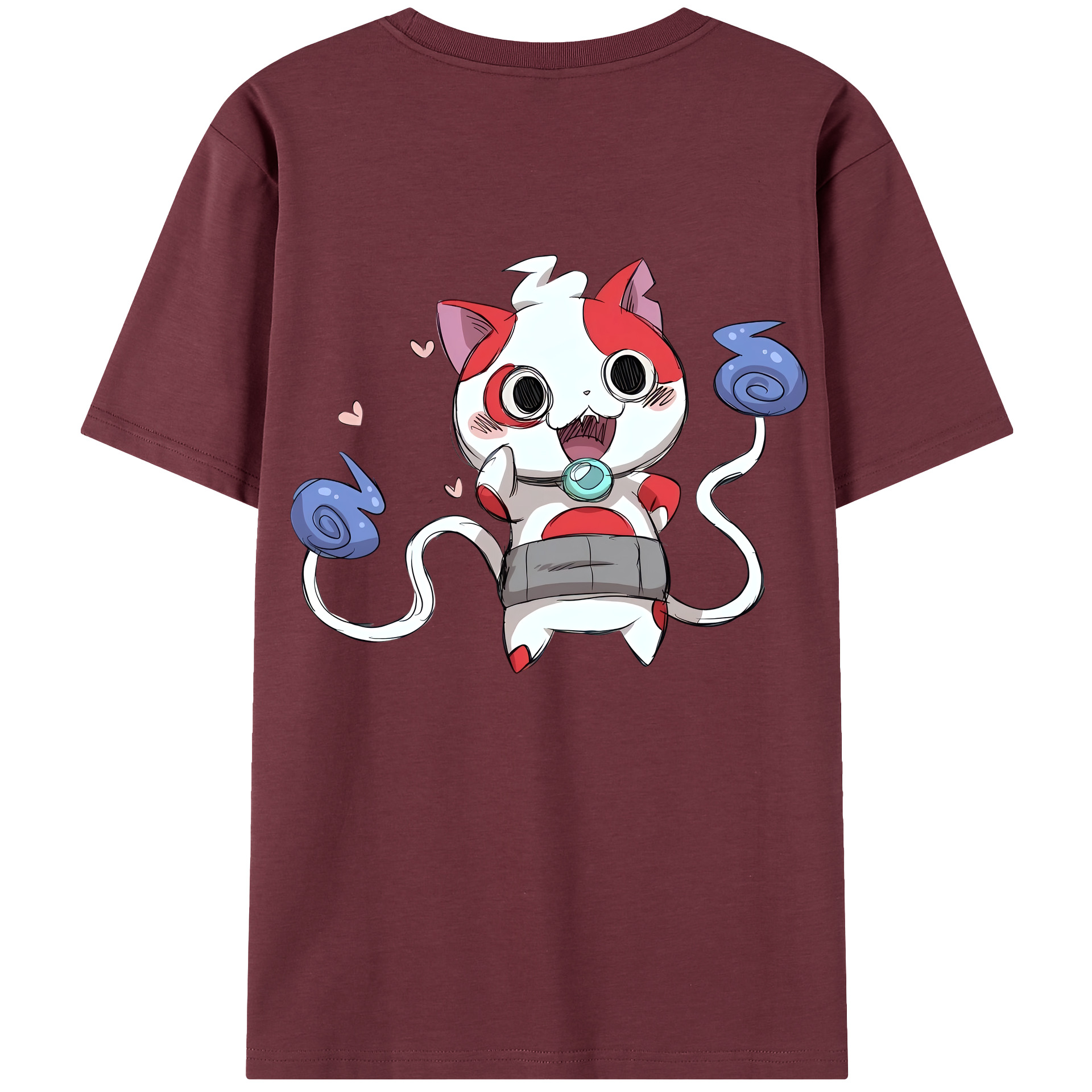 （画像用） 妖怪ウォッチ Yo-kai Watch 綿100％半袖Tシャツ（背面プリント）
